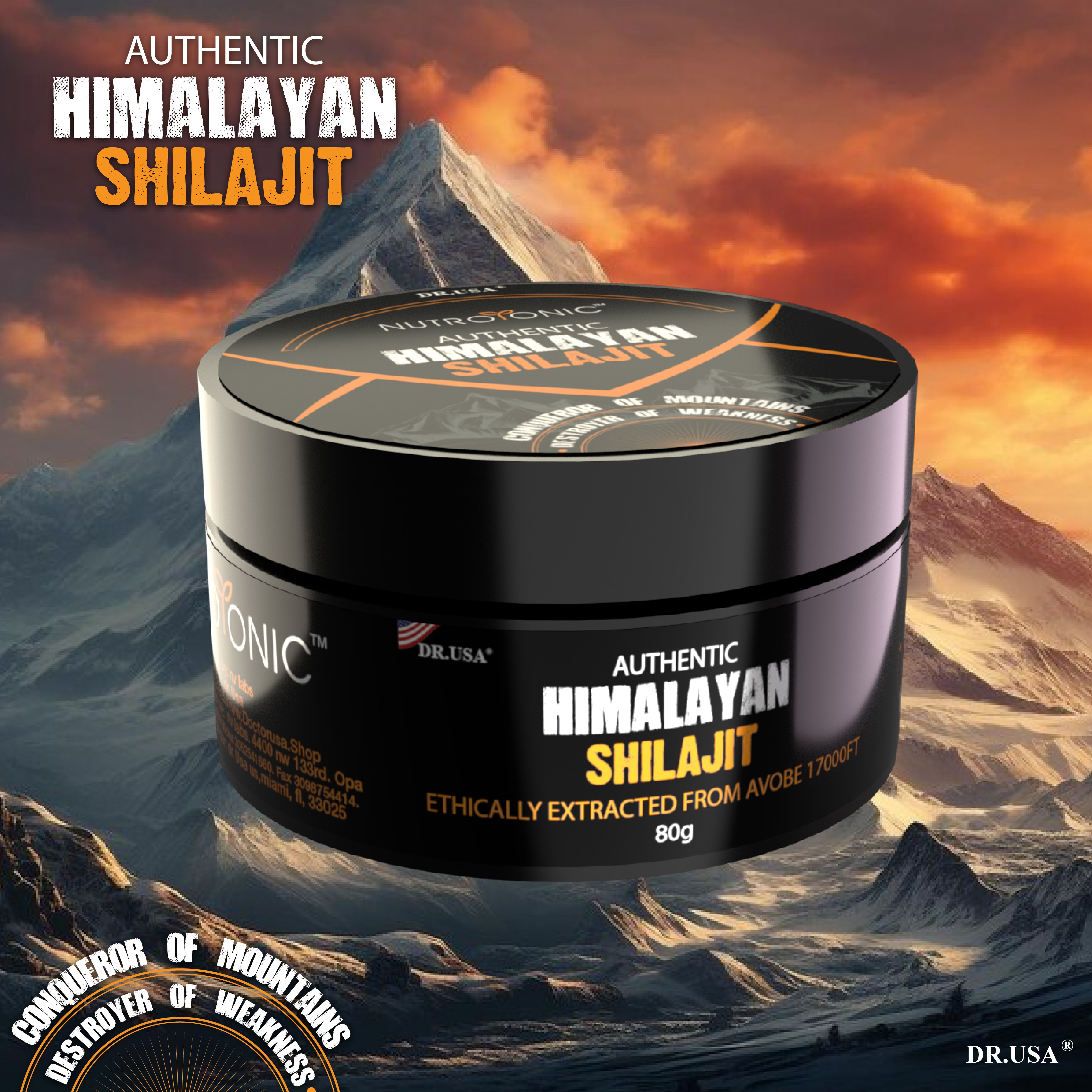 SHILAJIT ORIGINAL HIMALAYA, MÚLTIPLES BENEFICIOS PARA LA SALUD TANTO FÍSICA COMO MENTAL!